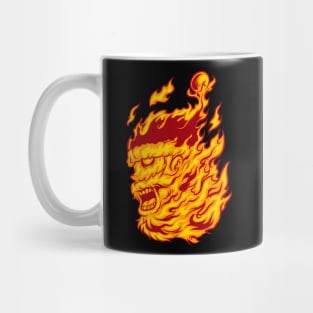 flame of santa Mug